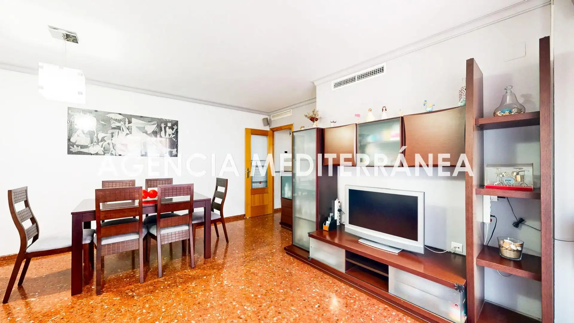 Living room of Flat for sale in Alfafar  with Air Conditioner