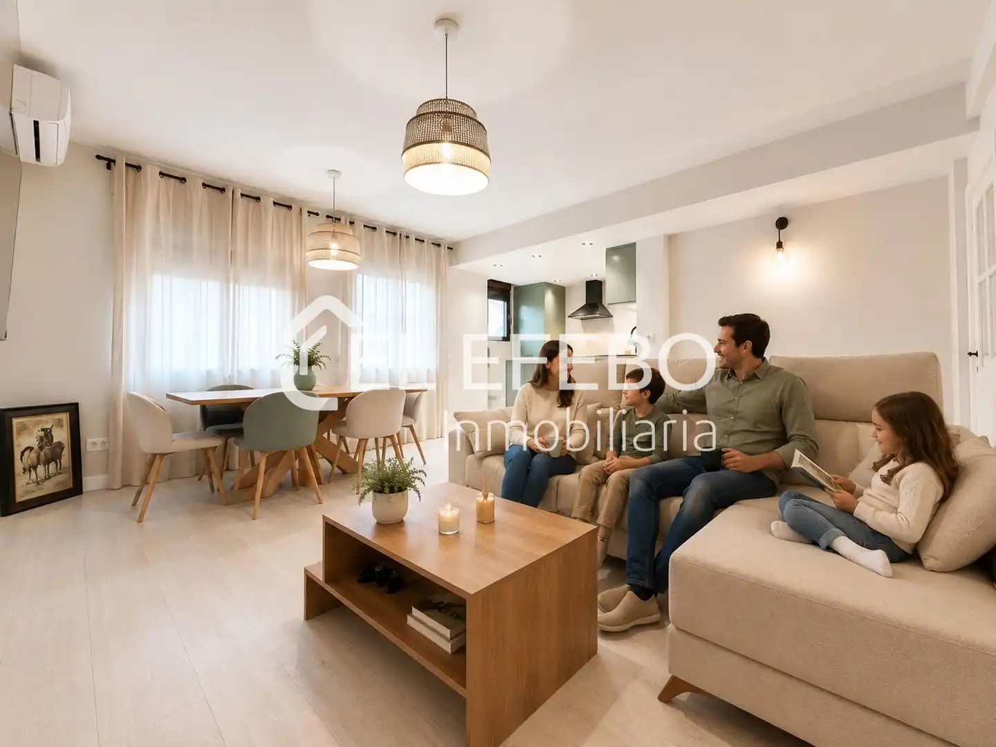 Sala de estar de Dúplex en venta en Antequera con Aire acondicionado, Calefacción y Parquet