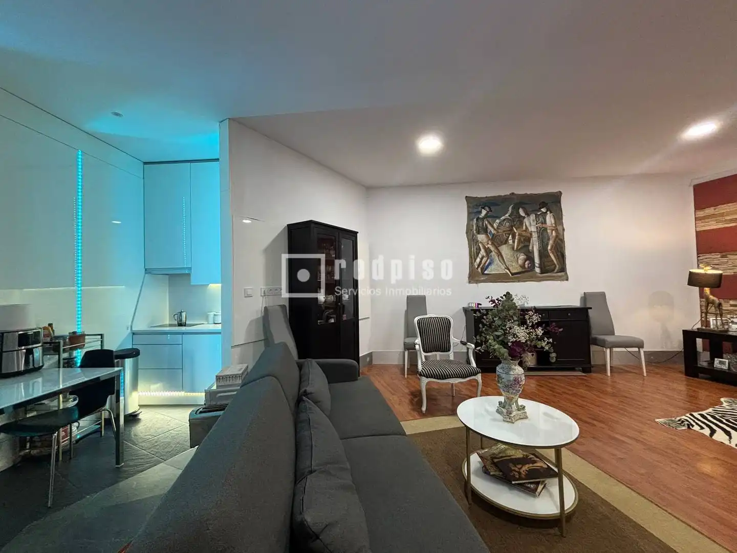 Sala de estar de Loft en venta en San Sebastián de los Reyes con Aire acondicionado