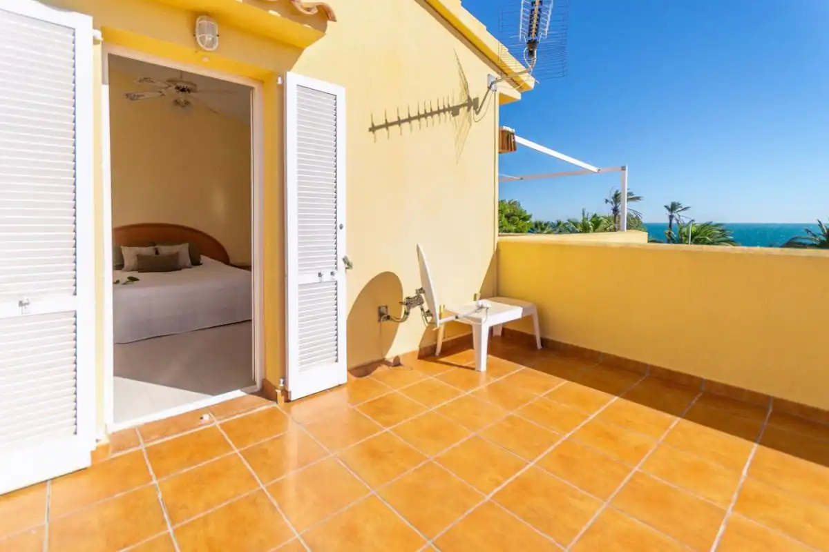 Terrassa de Casa o xalet en venda en L'Ametlla de Mar  amb Aire condicionat, Calefacció i Jardí privat
