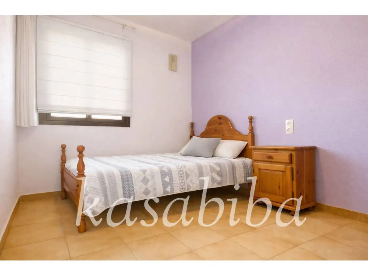 Habitación de Casa adosada en venta en Tavernes de la Valldigna con Terraza y Piscina comunitaria