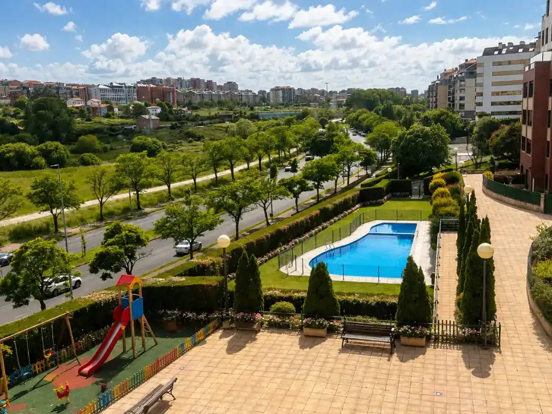 Swimming pool of Flat for sale in Santander  with Swimming Pool
