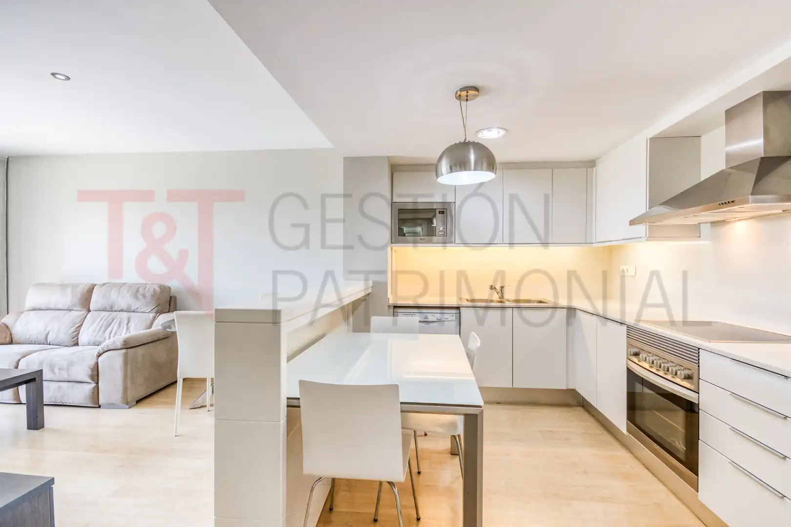 Kitchen of Flat for sale in Sabadell  with Air Conditioner, Heating and Terrace