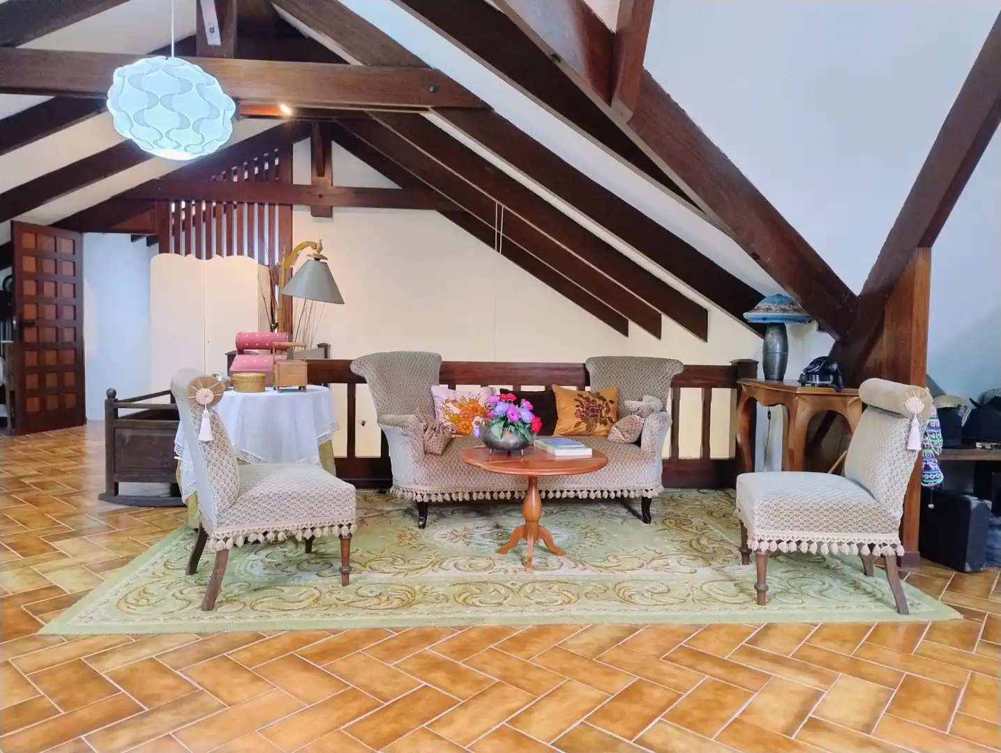 Sala de estar de Casa o chalet en venta en Lugo con Amueblado
