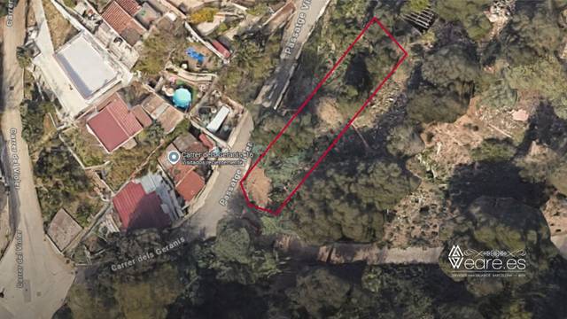 Terreno residencial en Venta en Carrer dels Geranis, 16 en Vallvidrera - Tibidabo - Les Planes