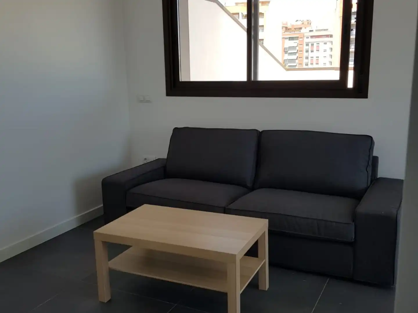 Sala de estar de Ático de alquiler en Murcia con Aire acondicionado, Terraza y Amueblado