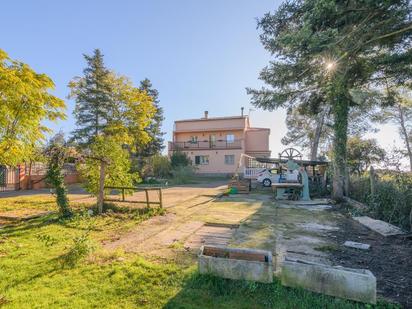 Vista exterior de Casa o xalet en venda en Santpedor amb Calefacció, Jardí privat i Terrassa