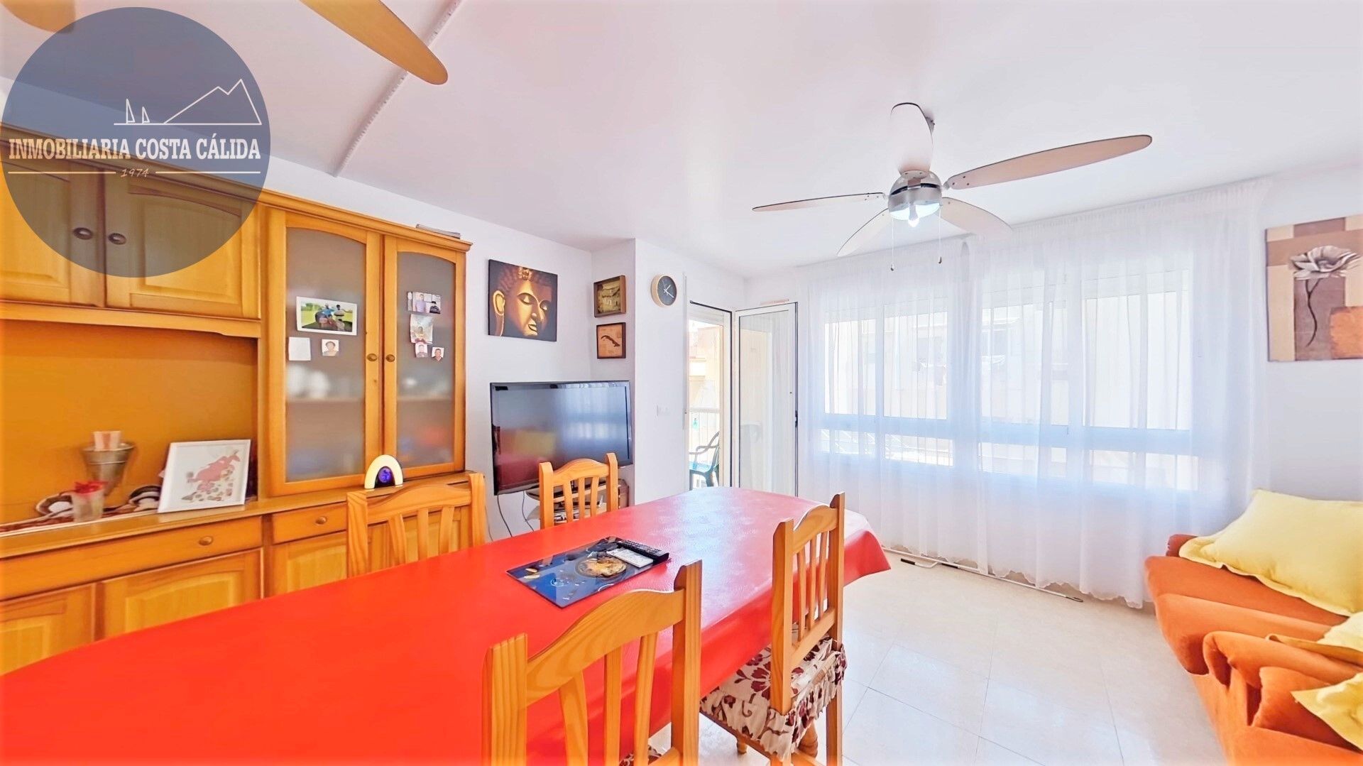 Dining room of Flat for sale in Águilas  with Air Conditioner, Heating and Terrace