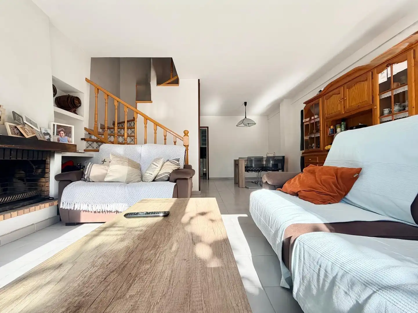 Living room of Detached homes for sale in Cunit  with Private garden, Terrace and Storage room