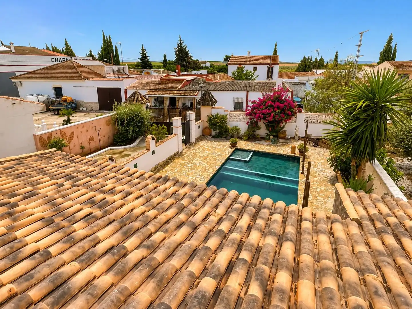 Exterior view of Houses for sale in Écija  with Air Conditioner, Private garden and Terrace