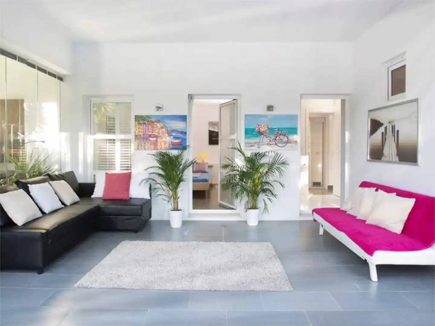 Sala de estar de Casa o chalet en venta en Marbella con Aire acondicionado, Jardín privado y Trastero