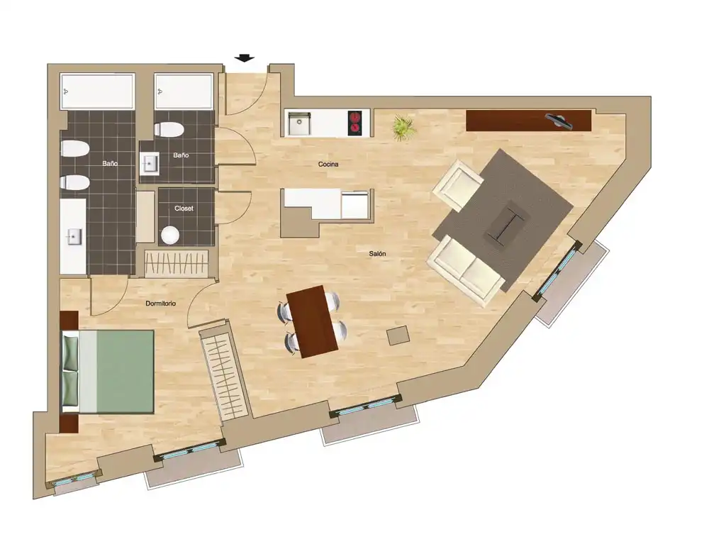 Piso en venta en Valencia con Aire acondicionado, Calefacción y Trastero