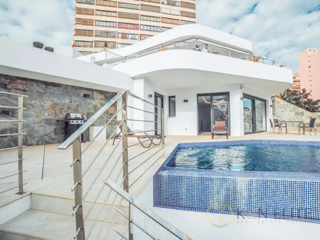 Terrassa de Dúplex en venda en Benidorm amb Aire condicionat i Piscina