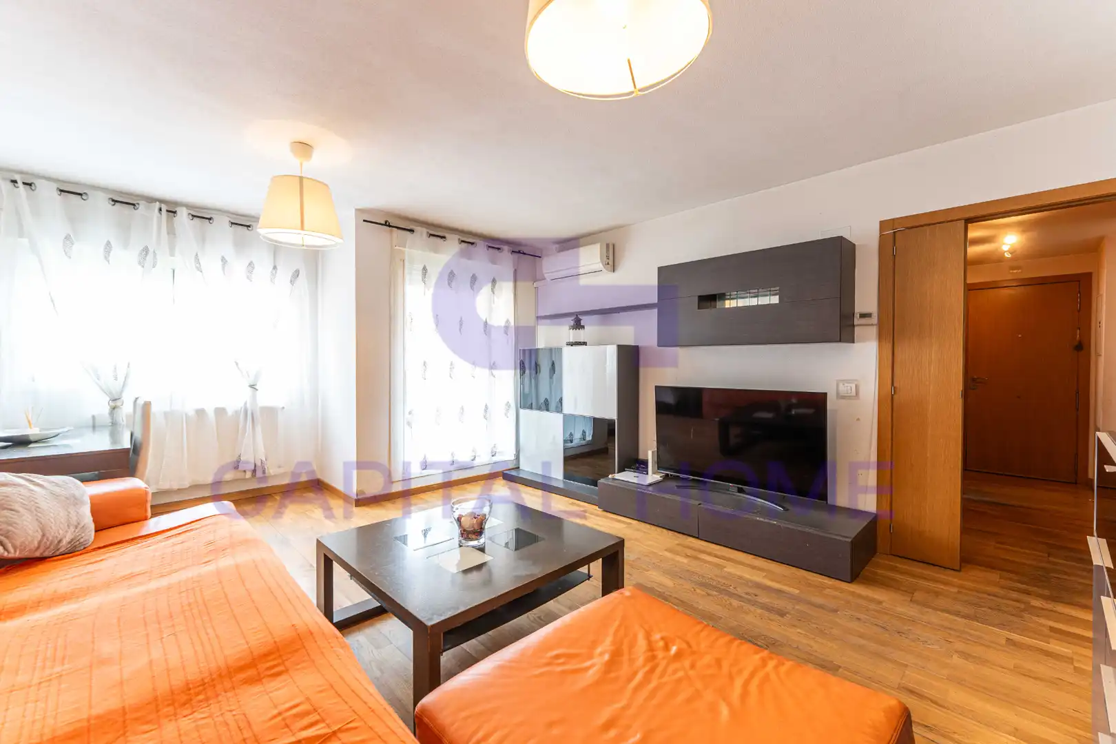 Wohnzimmer von Dachboden zum Verkauf in Arroyomolinos (Madrid) mit Klimaanlage, Heizung und Terrasse