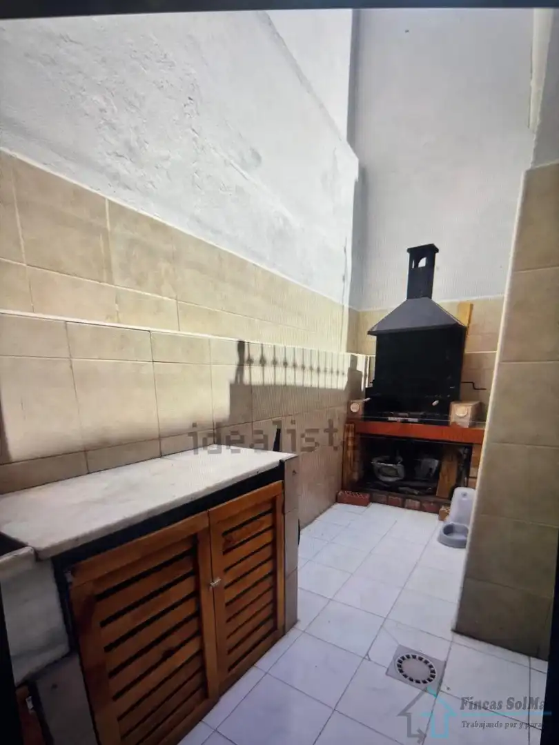 Cocina de Casa o chalet en venta en Castellón de la Plana / Castelló de la Plana con Aire acondicionado, Terraza y Amueblado