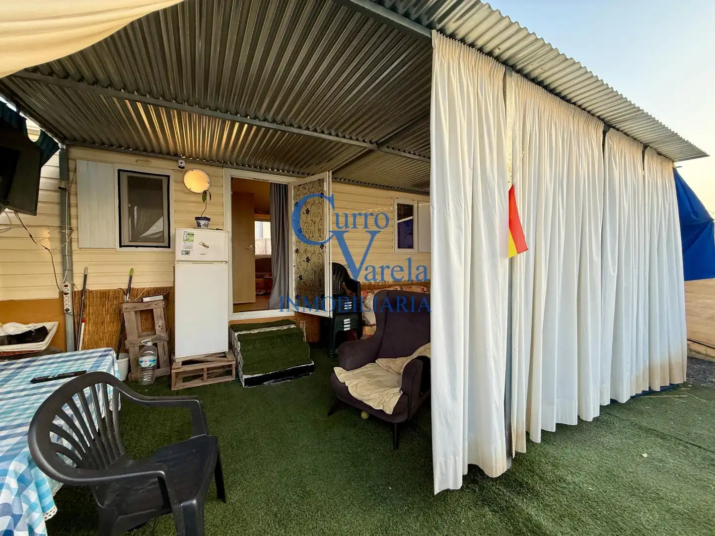 Terraza de Finca rústica en venta en Dos Hermanas con Aire acondicionado, Calefacción y Jardín privado