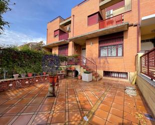 Exterior view of Single-family semi-detached for sale in Cáceres Capital  with Air Conditioner and Terrace