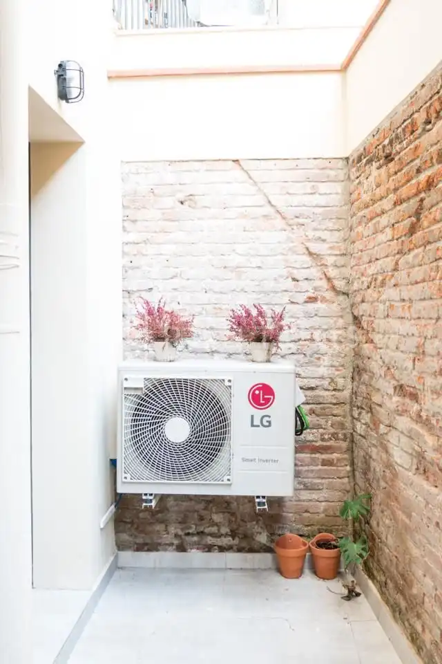Terraza de Dúplex de alquiler en Barcelona con Aire acondicionado, Terraza y Amueblado