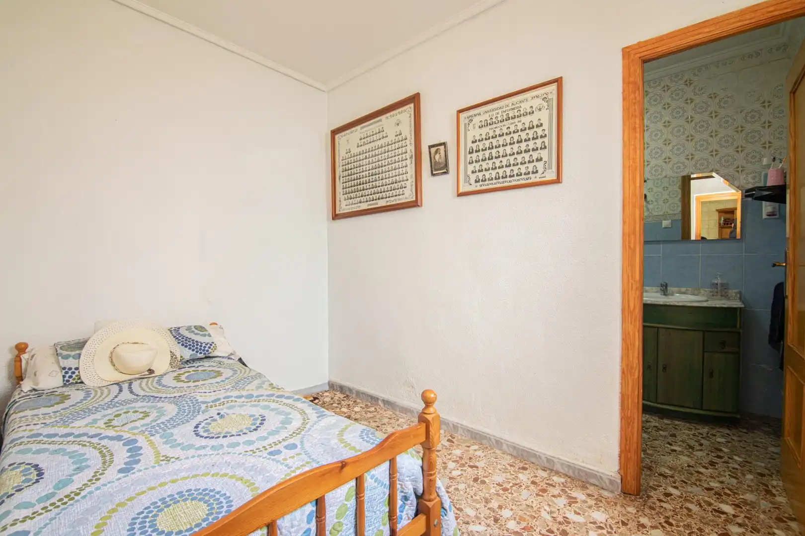 Schlafzimmer von Einfamilien-Reihenhaus zum Verkauf in Elche / Elx mit Klimaanlage, Terrasse und Balkon
