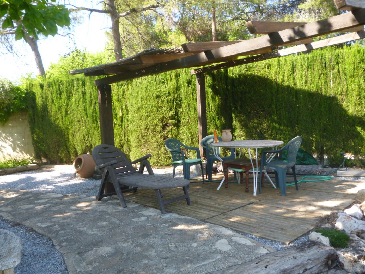 Terrassa de Casa o xalet en venda en Ontinyent amb Traster