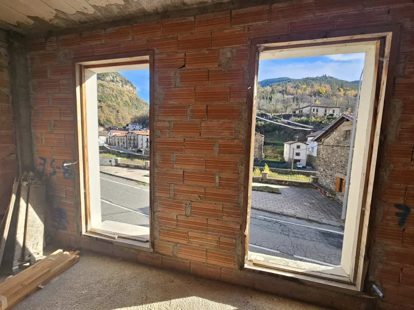 Vista exterior de Casa adosada en venta en Urzainqui / Urzainki con Calefacción y Trastero