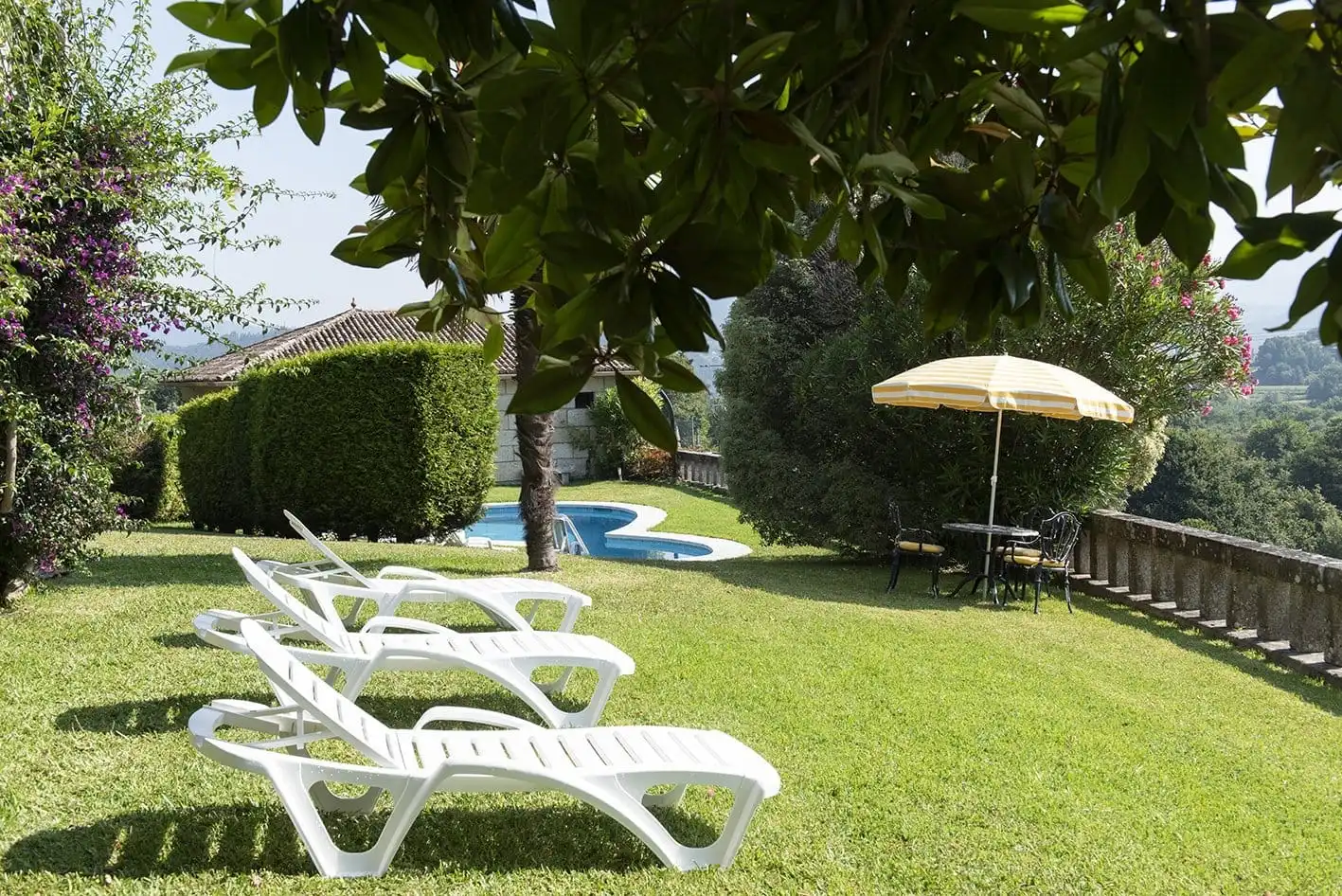 Jardí de Casa o xalet en venda en Gondomar amb Calefacció, Parquet i Terrassa