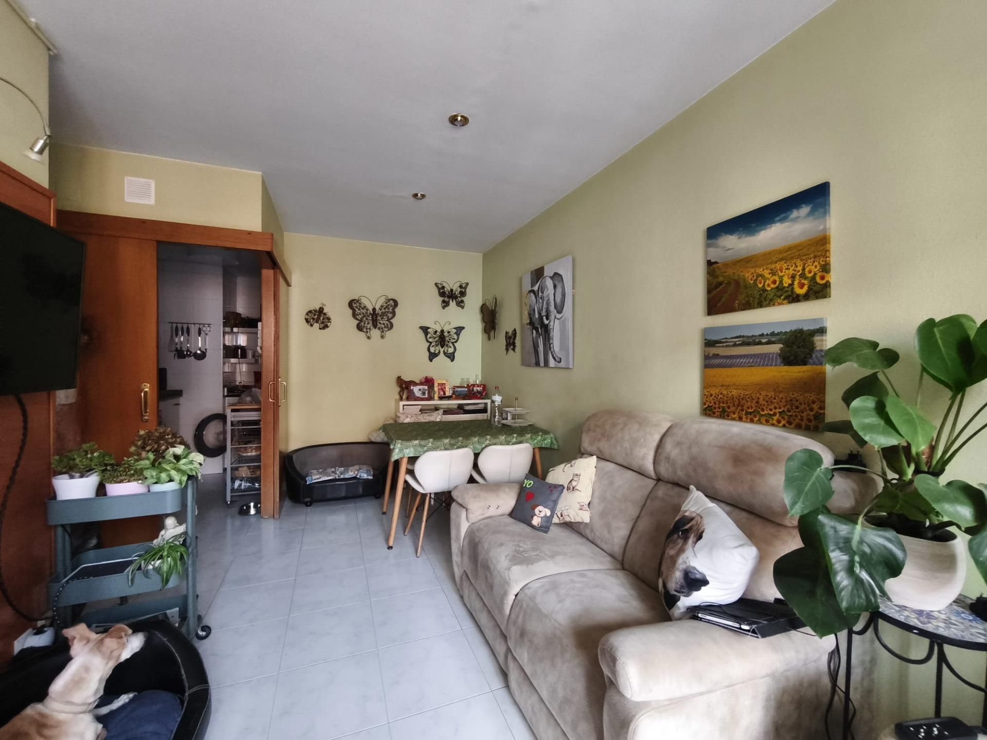 Sala de estar de Piso en venta en Vilafranca del Penedès con Calefacción y Balcón