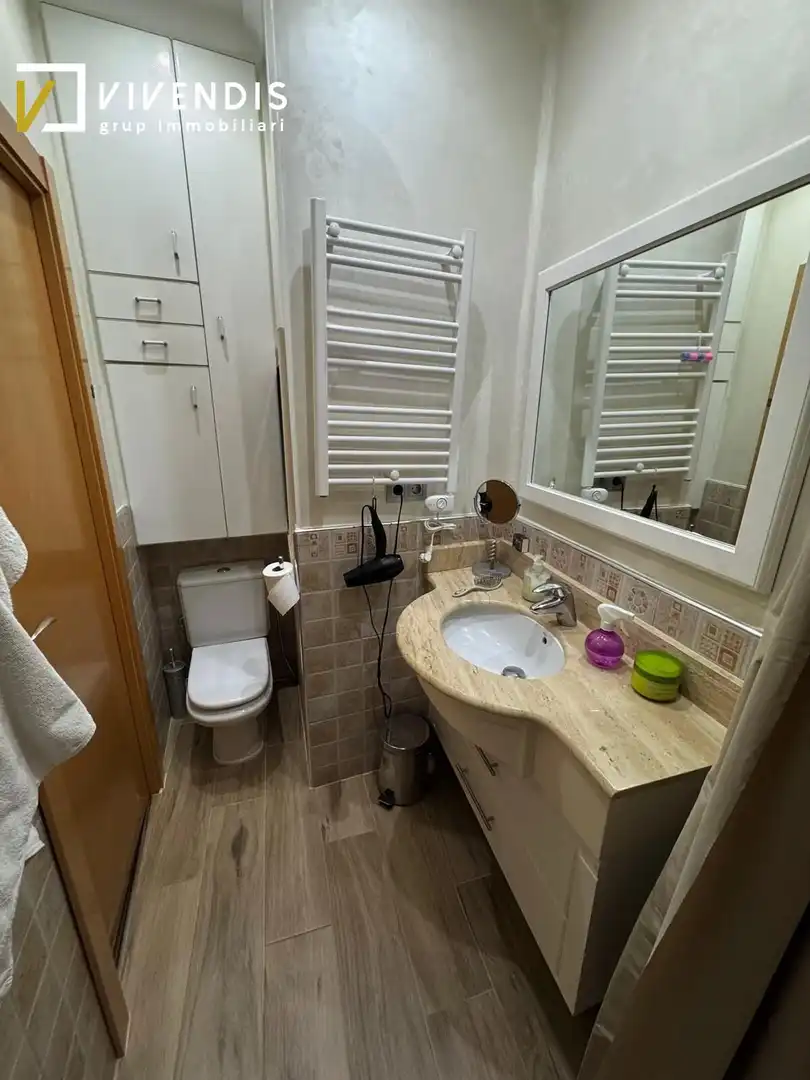 Bathroom of Houses for sale in Almenar  with Air Conditioner, Heating and Storage room