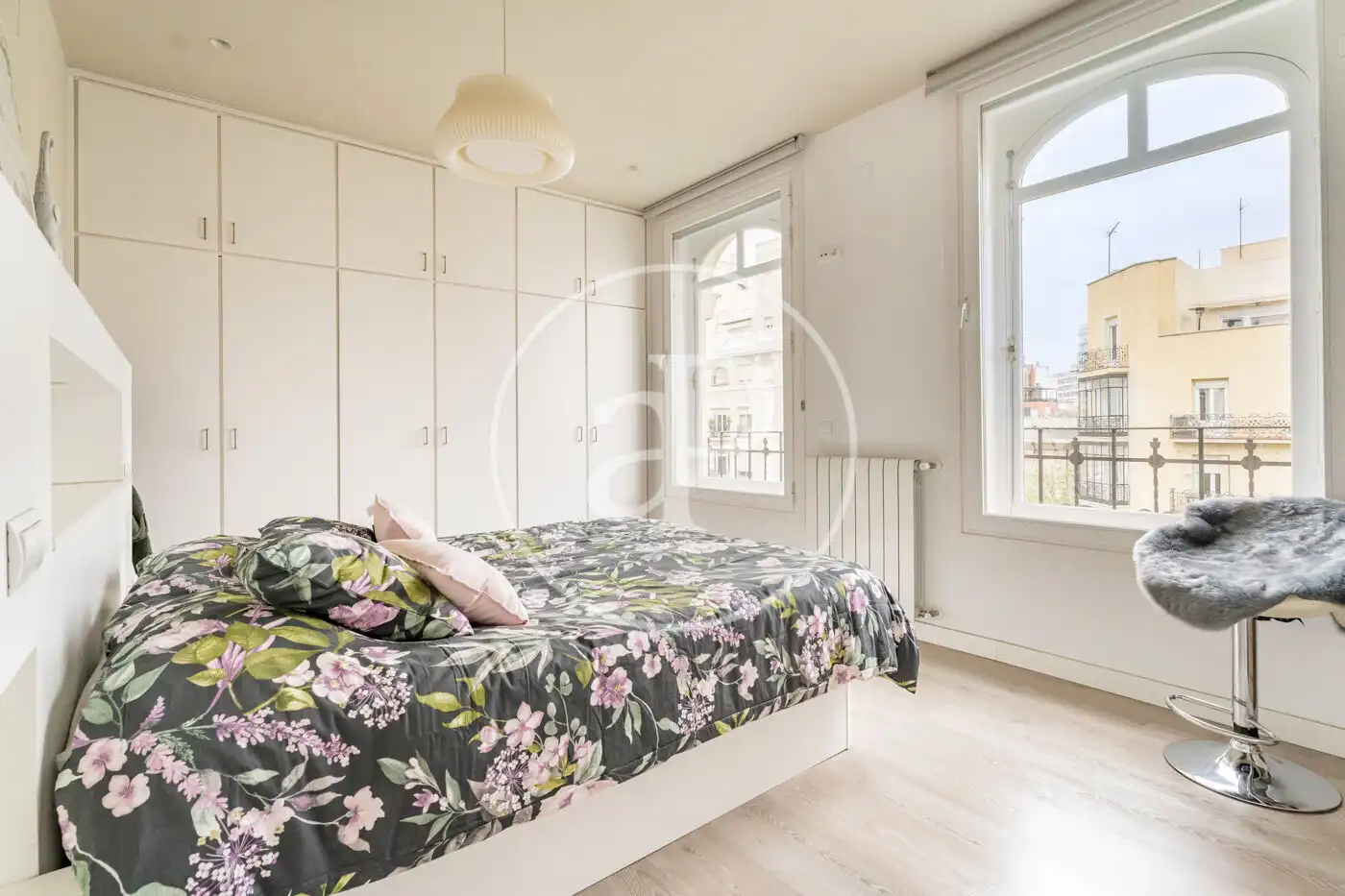 Bedroom of Flat for sale in Madrid  with Air Conditioner, Heating and Furnished
