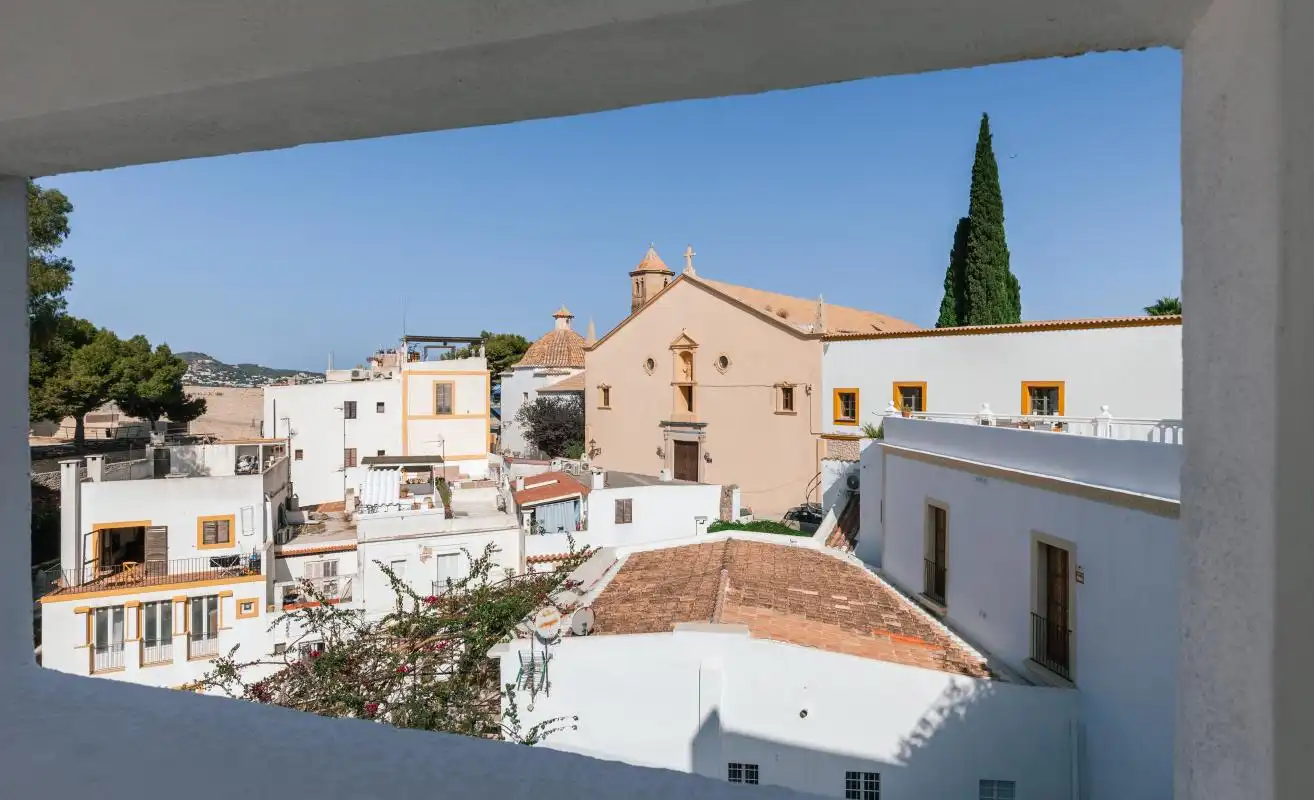 Exterior view of Duplexes for sale in Eivissa  with Heating