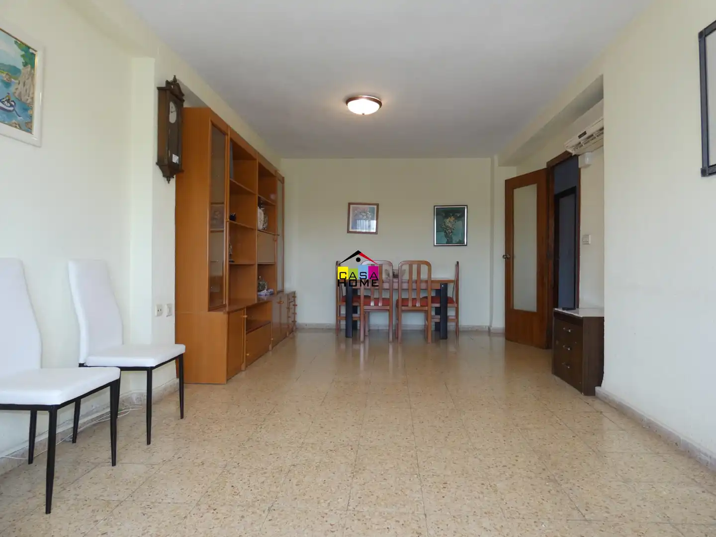Sala de estar de Piso en venta en Castellón de la Plana / Castelló de la Plana con Amueblado y Balcón