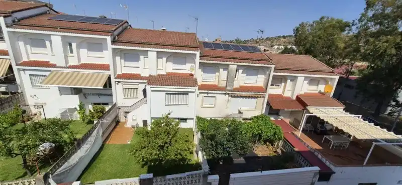 Exterior view of Flat for sale in Plasencia  with Air Conditioner, Heating and Private garden