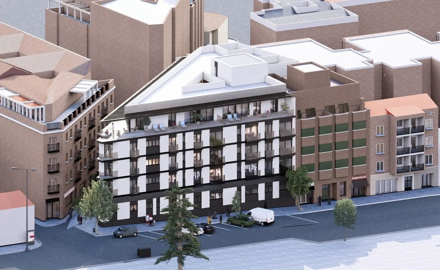 Neubau-Wohnung mit Terrasse zum Verkauf in Calle de Leganés 9, imagen 10