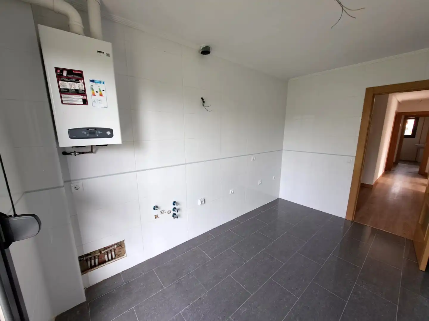 Kitchen of Flat for sale in Cirueña  with Heating, Private garden and Terrace