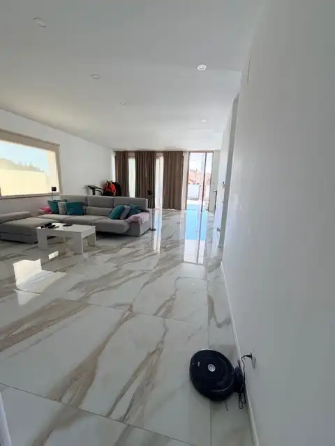 Sala de estar de Casa o chalet en venta en Las Ventas de Retamosa con Aire acondicionado, Calefacción y Jardín privado