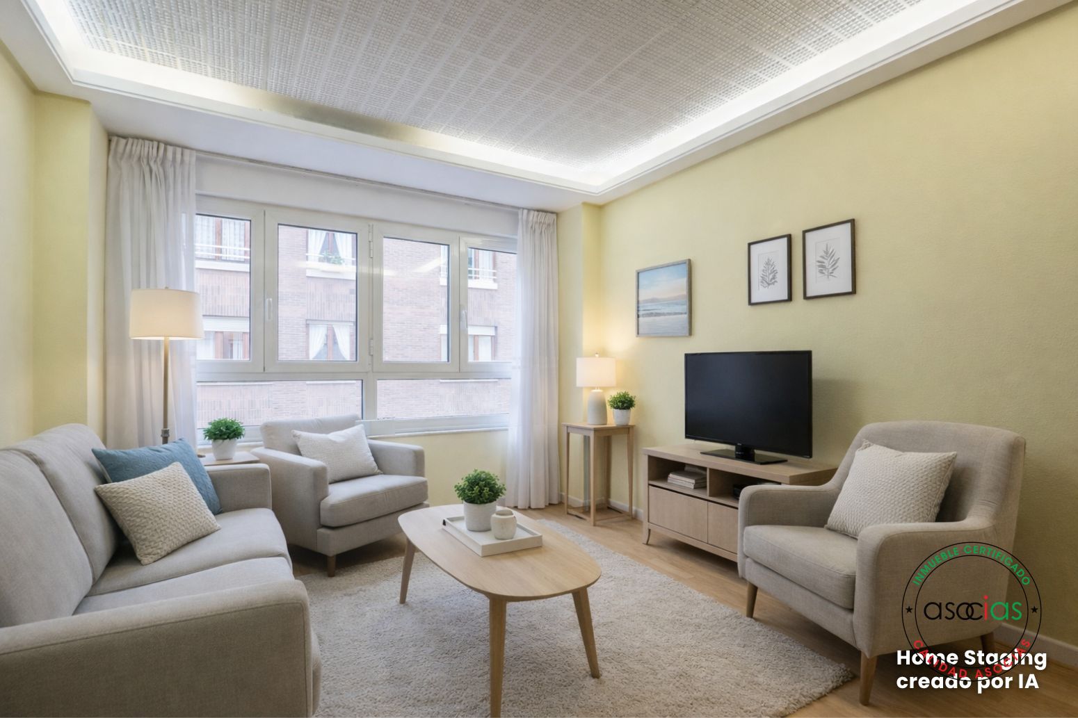 Living room of Flat for sale in Gijón   with Heating and Parquet flooring