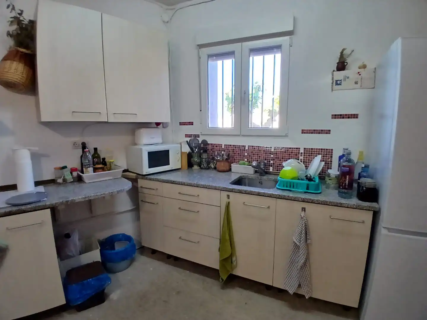 Cocina de Casa o chalet en venta en La Cerollera con Calefacción, Jardín privado y Terraza