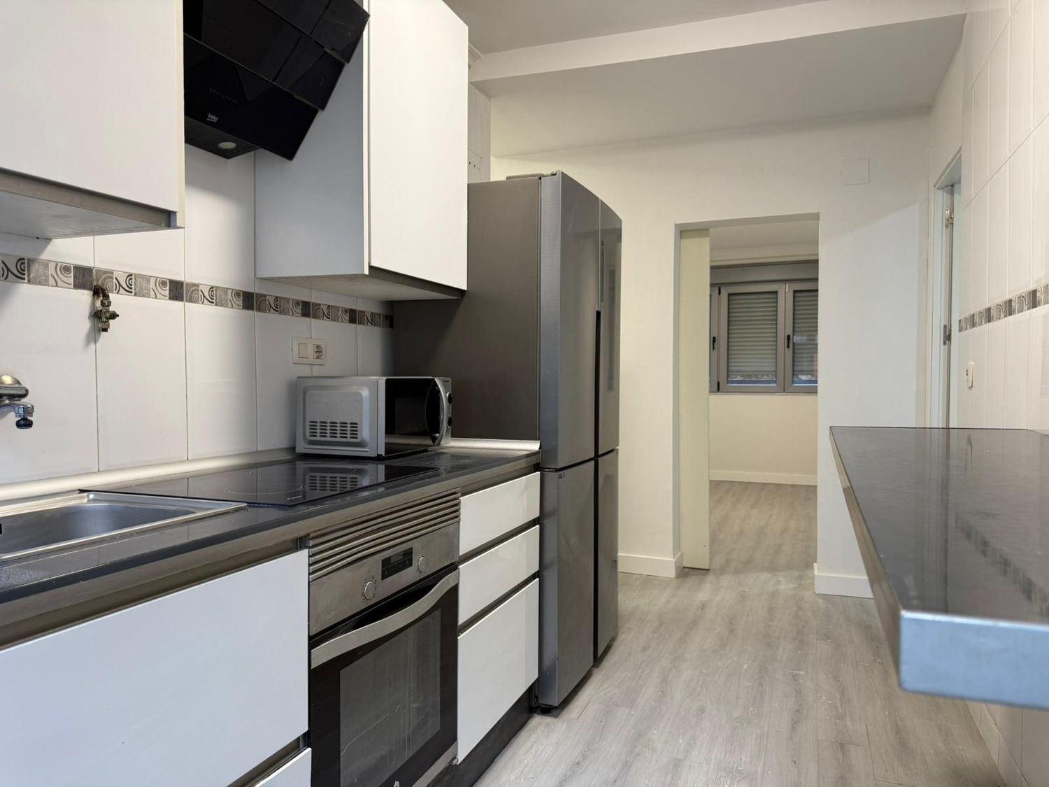 Kitchen of Flat for sale in Gijón   with Heating, Storage room and Swimming Pool