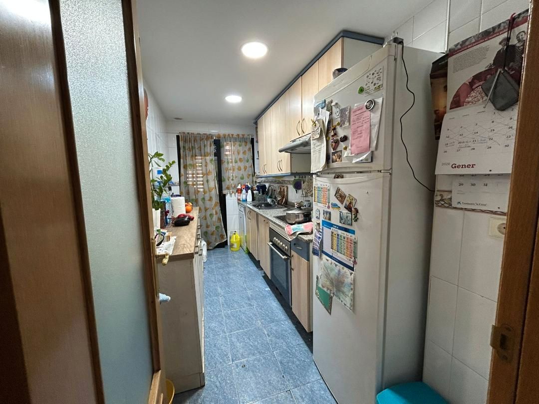 Kitchen of Flat for sale in  Valencia Capital  with Air Conditioner, Terrace and Balcony