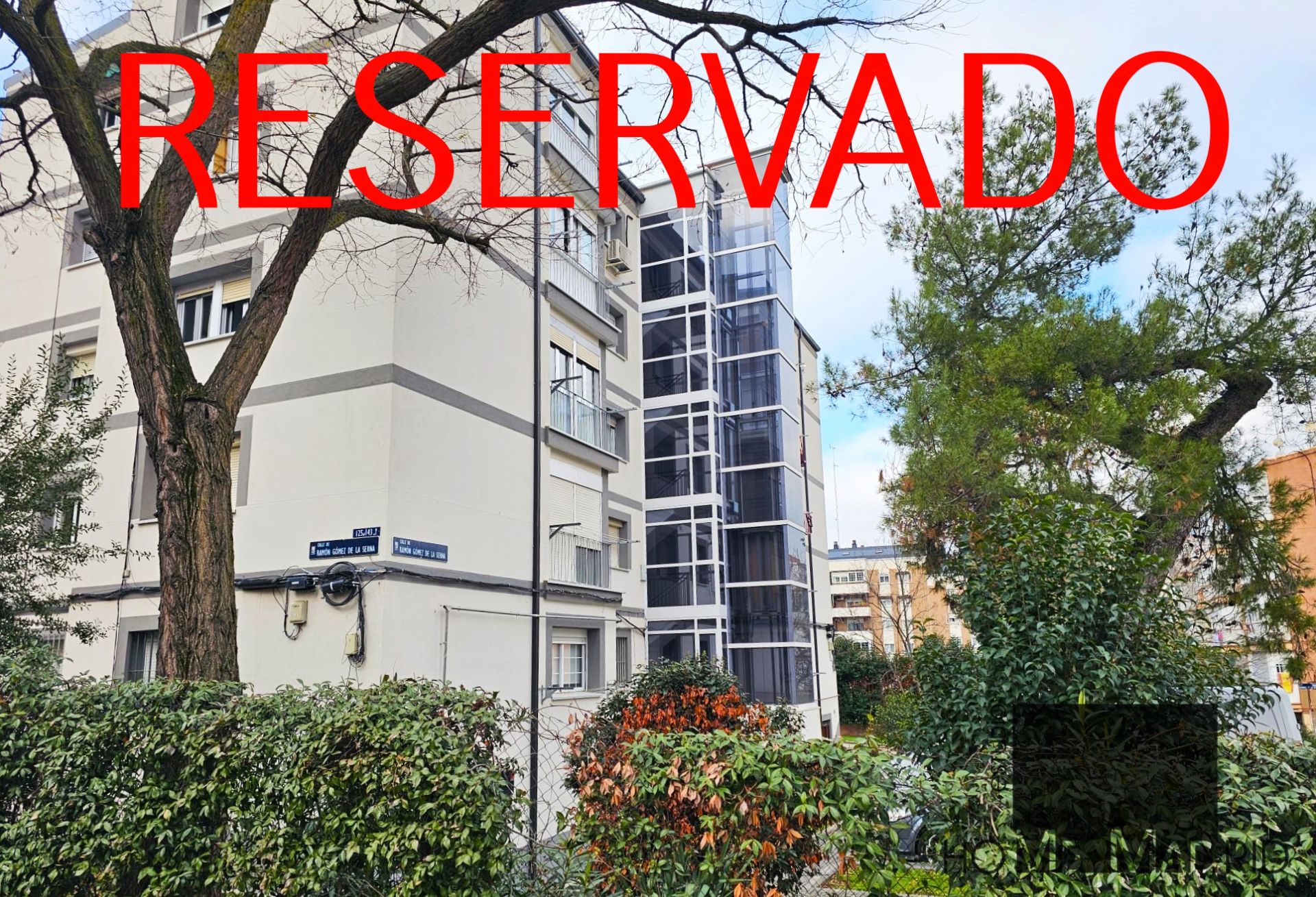 Vista exterior de Pis en venda en  Madrid Capital amb Aire condicionat, Calefacció i Parquet