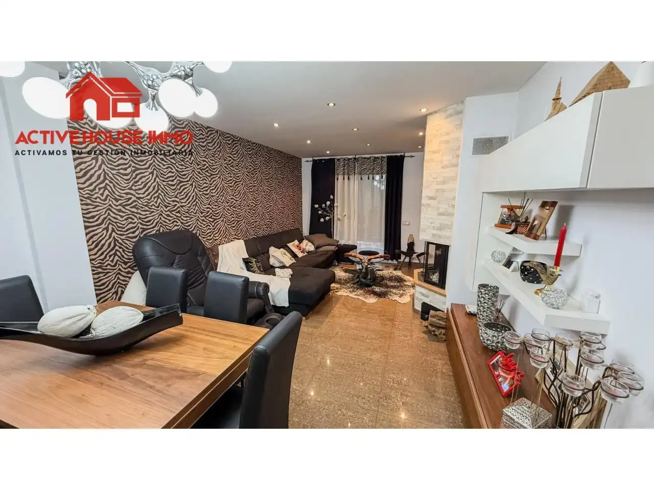 Sala de estar de Casa o chalet en venta en Santa Bàrbara con Aire acondicionado, Calefacción y Terraza