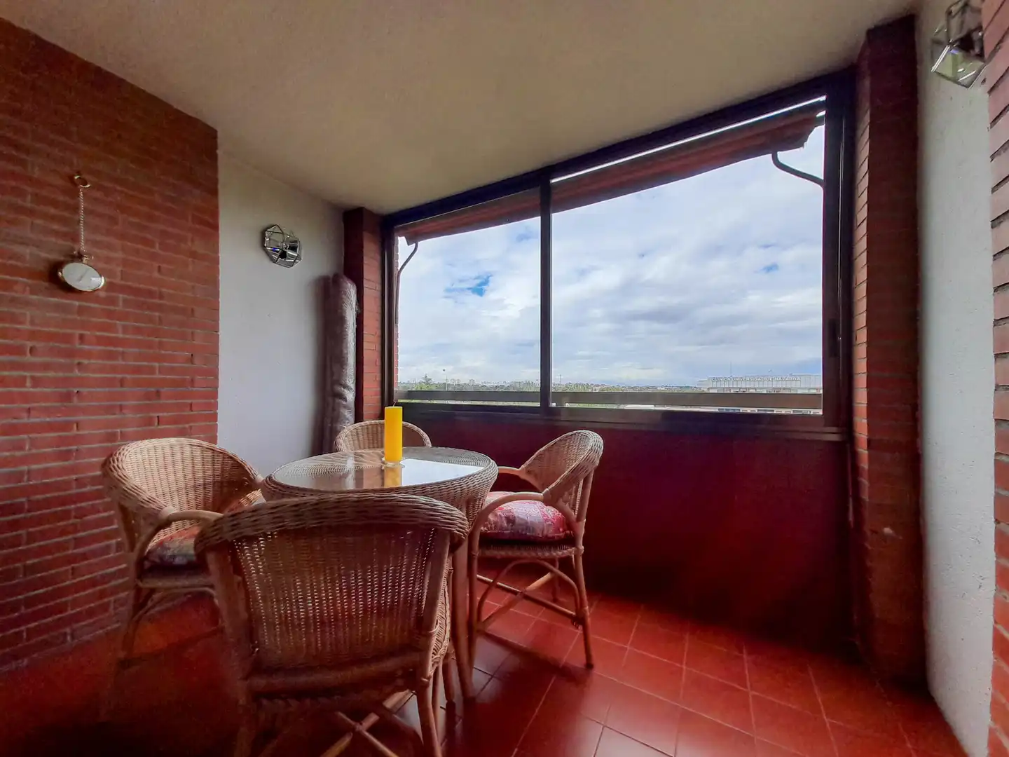 Balcony of Flat for rent in Madrid  with Heating, Parquet flooring and Terrace