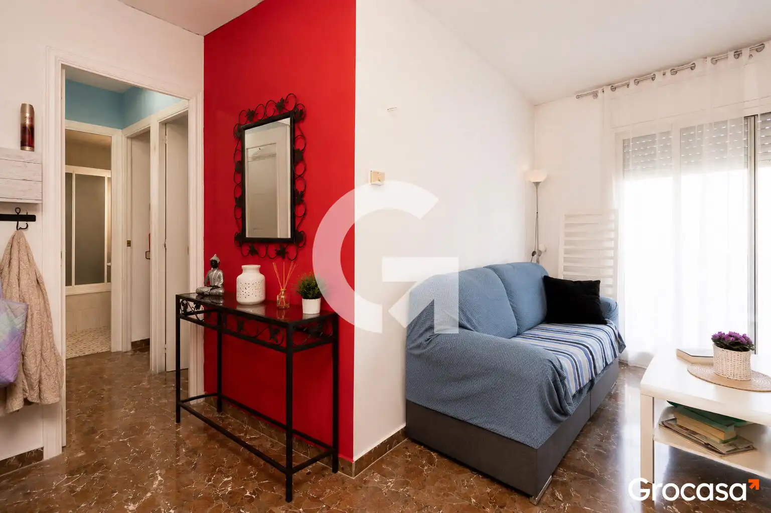 Living room of Flat for sale in Sant Vicenç Dels Horts  with Heating, Furnished and Oven