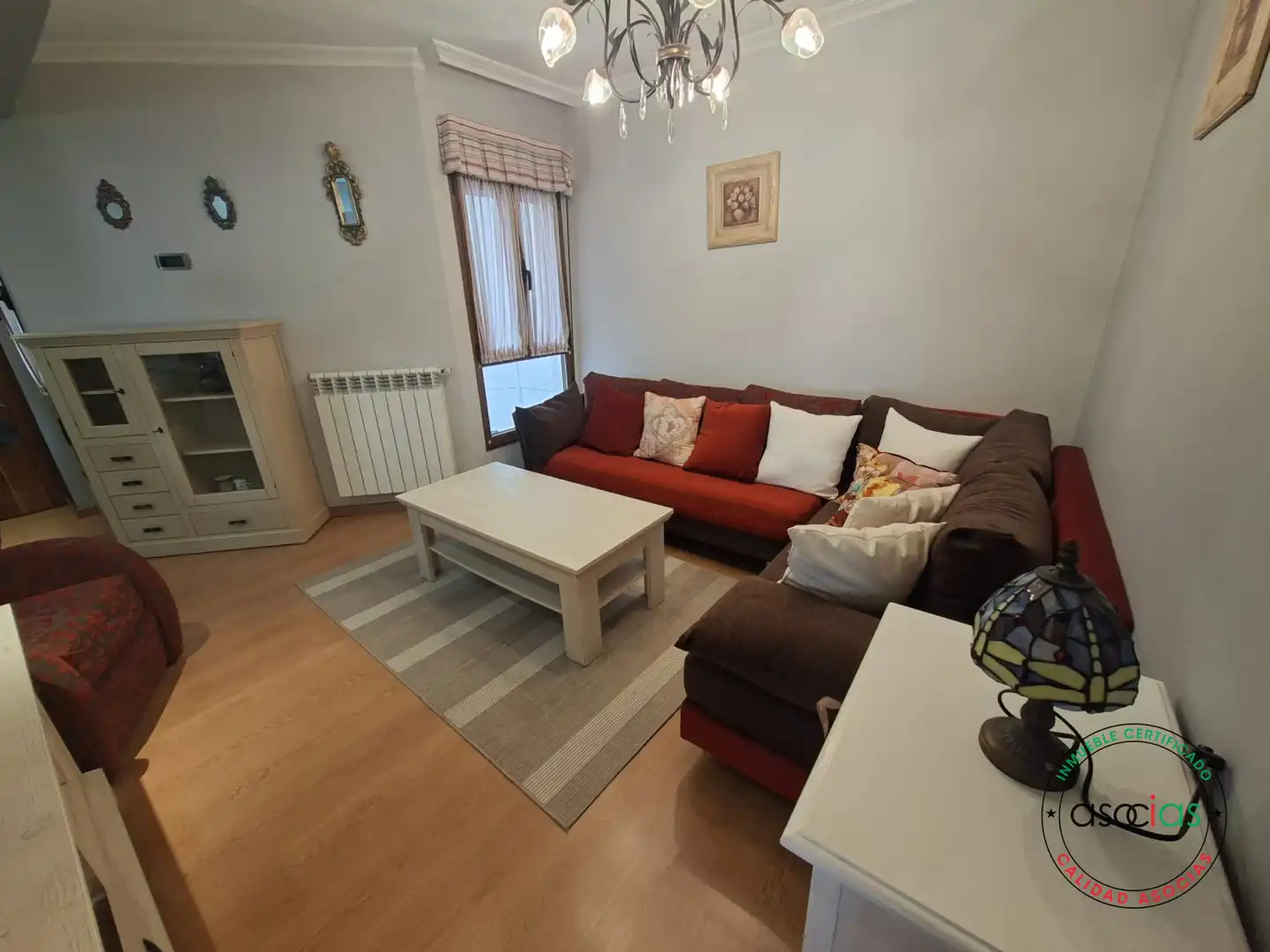 Sala de estar de Piso de alquiler en Gijón  con Calefacción y Amueblado