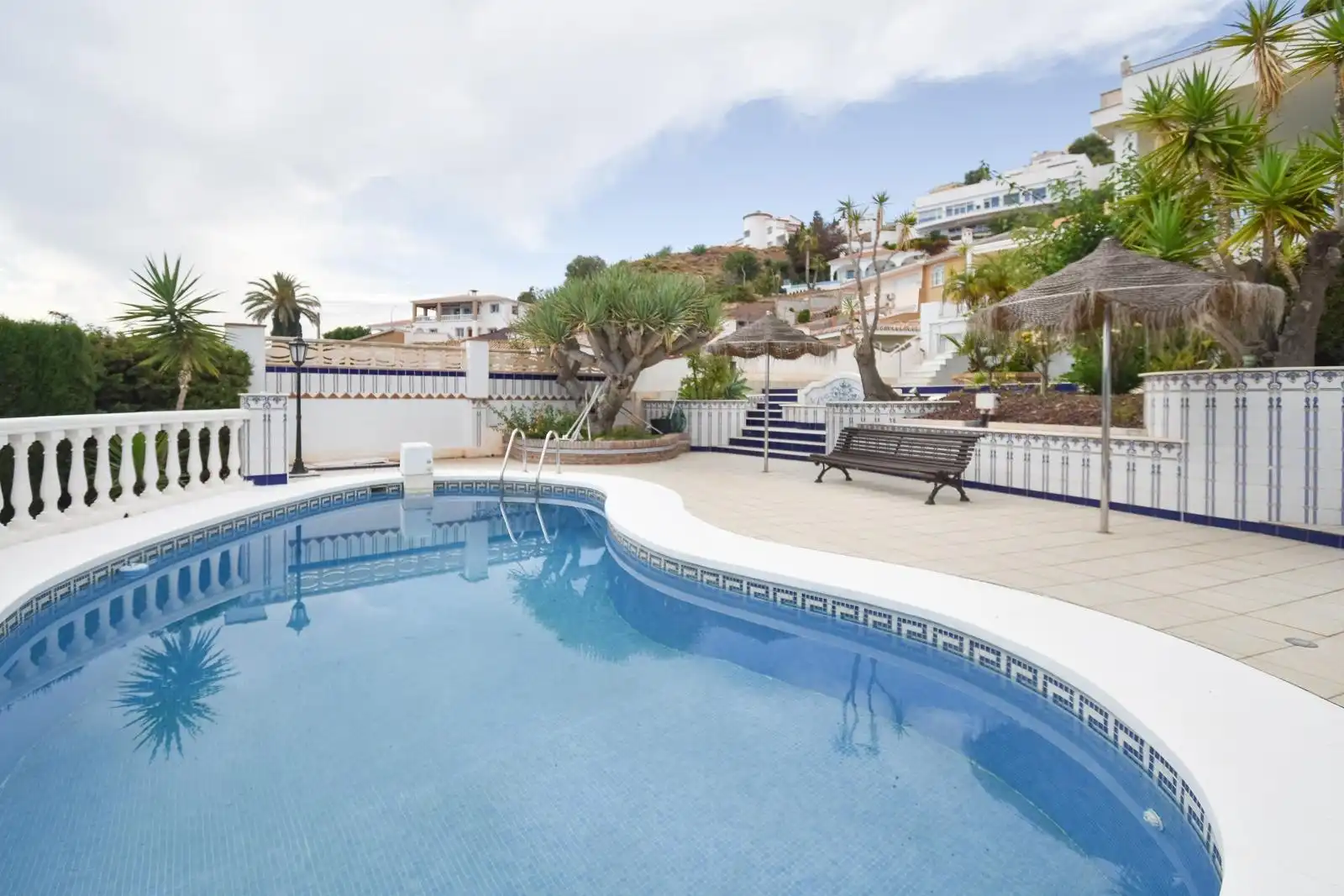 Piscina de Casa o chalet de alquiler en Rincón de la Victoria con Aire acondicionado, Calefacción y Jardín privado