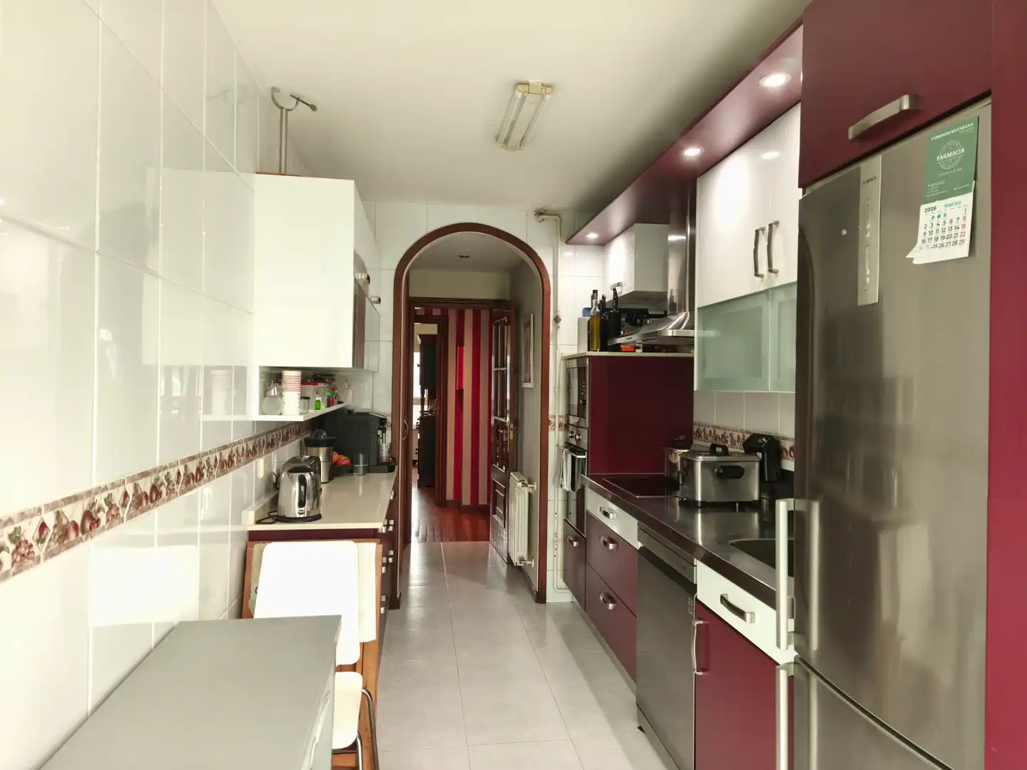Cocina de Dúplex en venta en Santiago de Compostela  con Calefacción, Terraza y Trastero