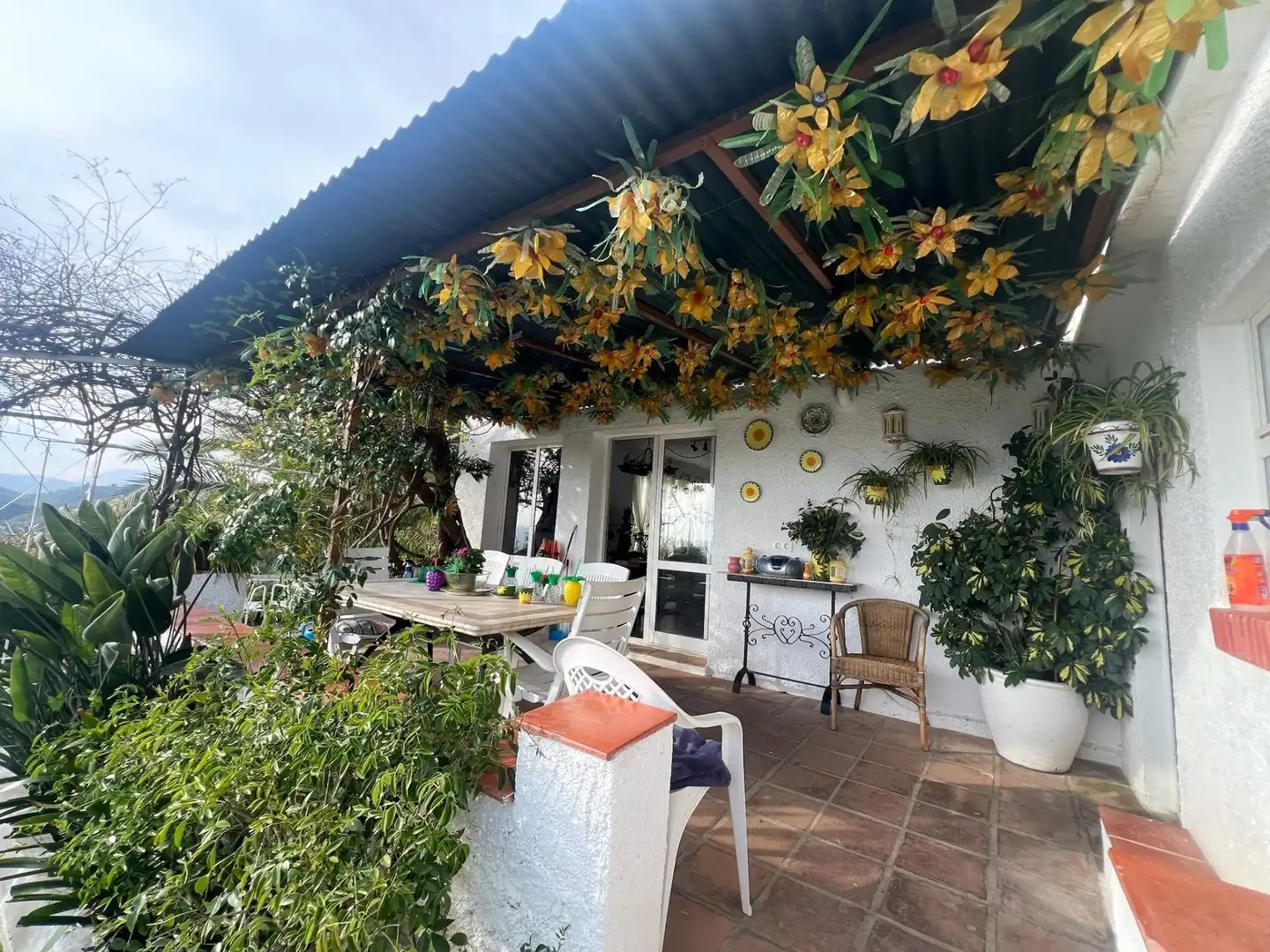 Terrace of Houses for rent in Mijas  with Private garden, Terrace and Swimming Pool