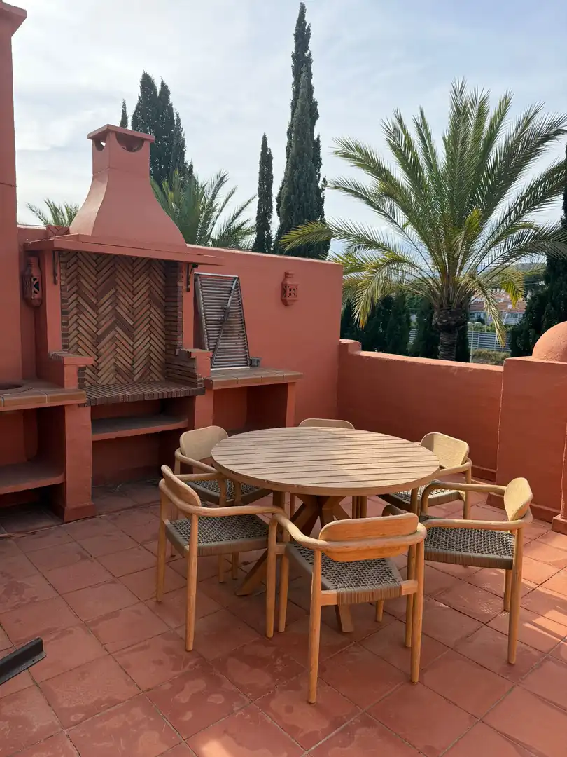 Terraza de Apartamento de alquiler en Marbella con Aire acondicionado, Calefacción y Terraza