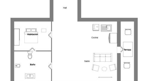Foto 5 de Àtic en venda a Futbolista Amador Cortes, Betanzos, A Coruña