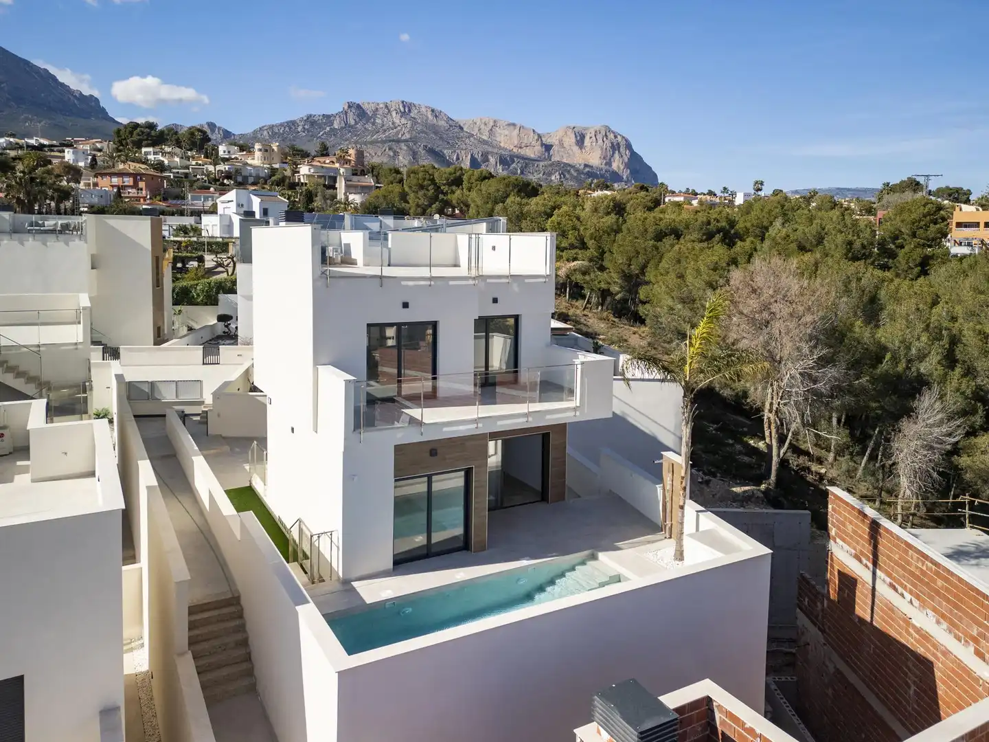 Vista exterior de Casa o chalet en venta en La Nucia